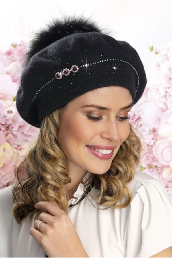 Caciula de dama stil bereta WL10756 WILLI